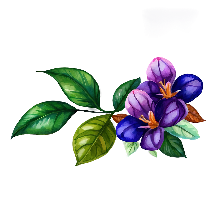 Exotic Flower Watercolor Png 76 PNG Image