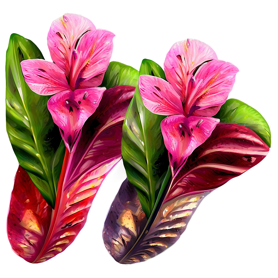 Exotic Flowers Png Hdf PNG Image