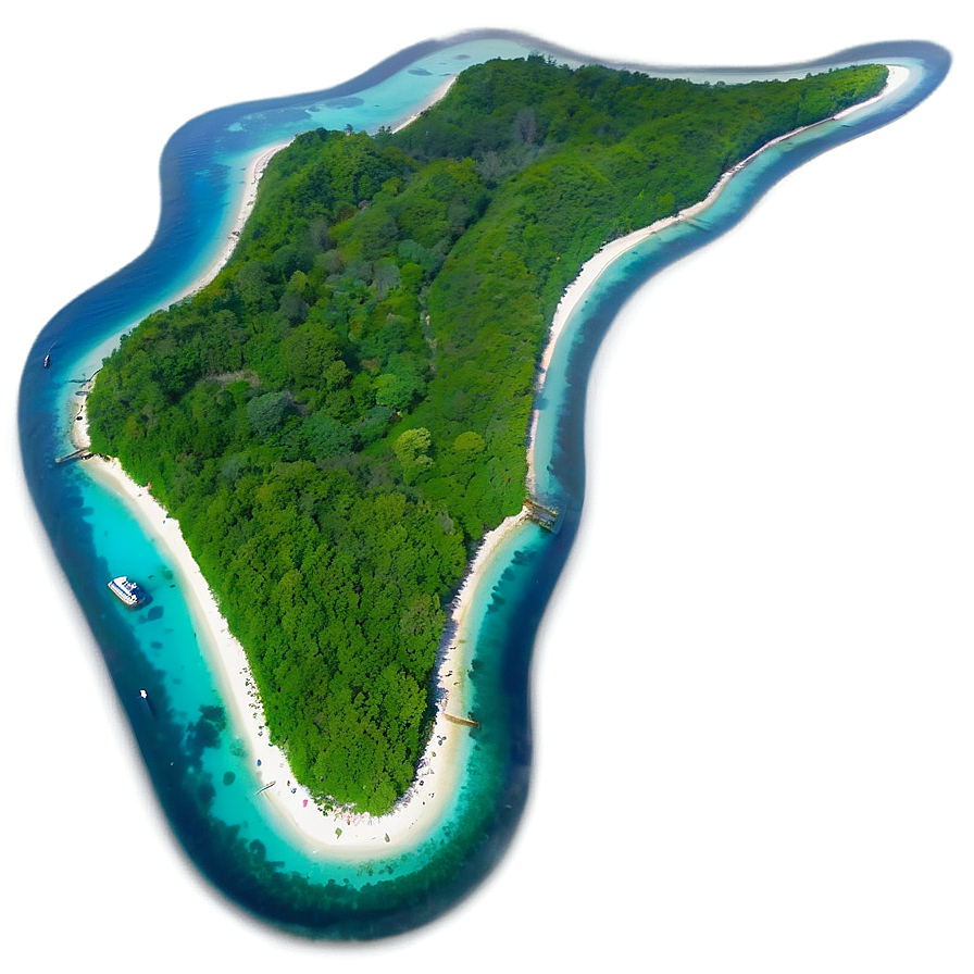 Exotic Island Vacation Png 24 PNG Image