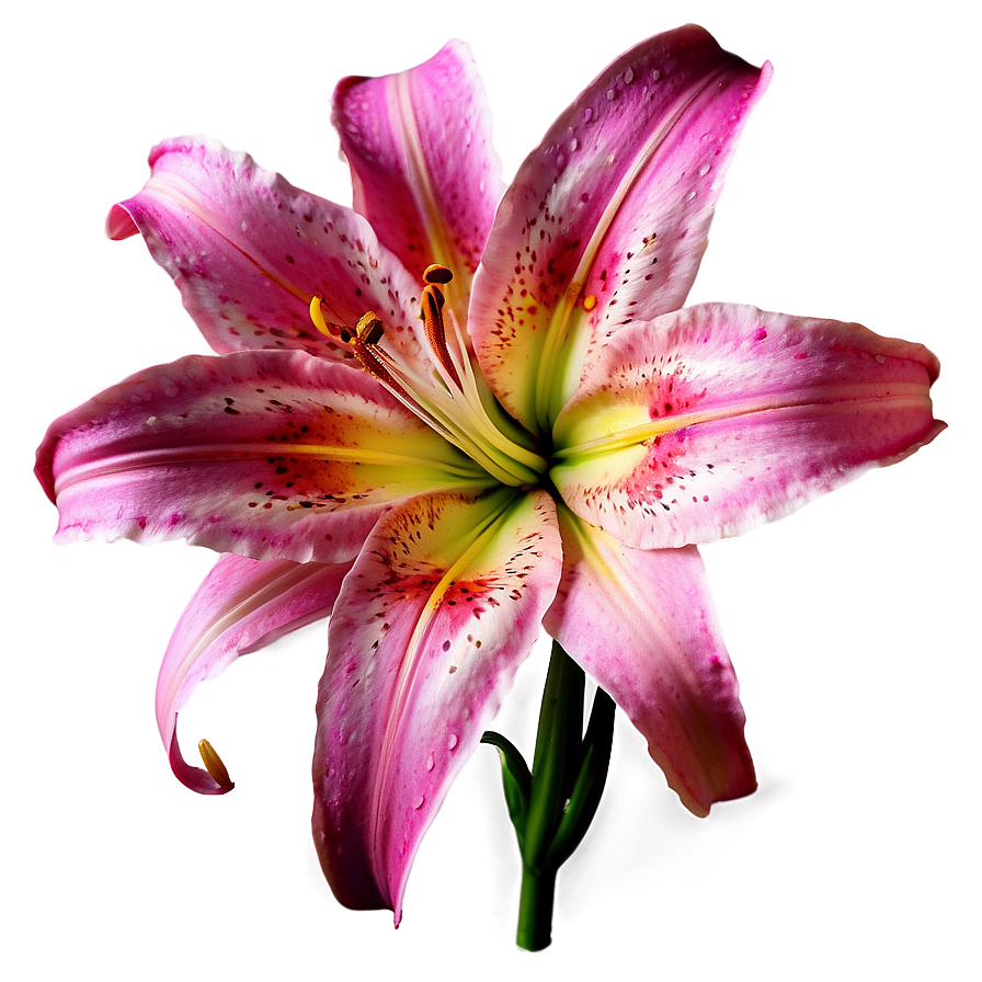 Exotic Lily Flower Png Cgx PNG Image