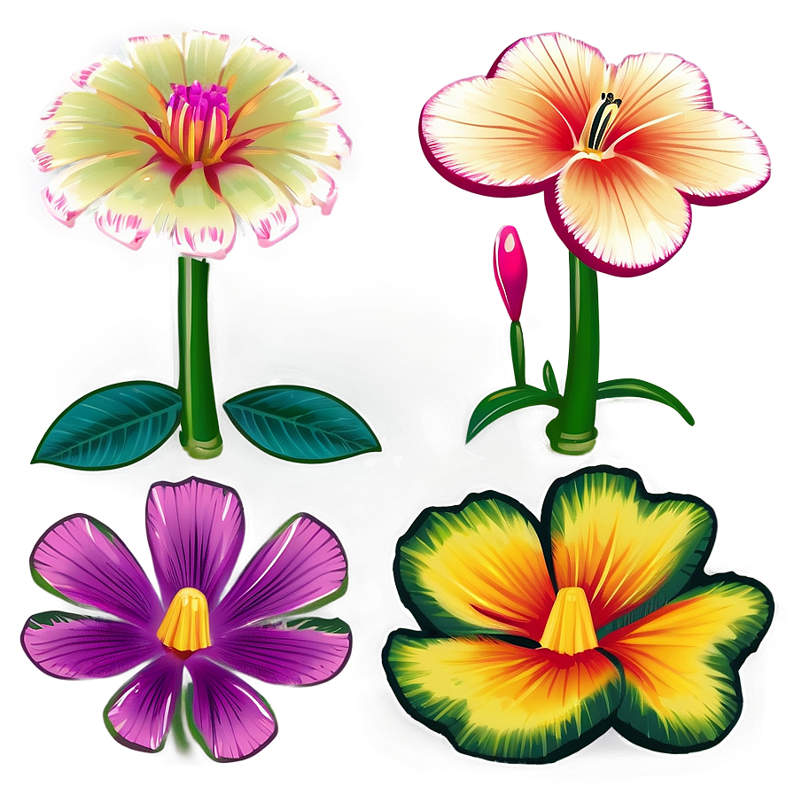 Exotic Mexican Blooms Png Moy PNG Image