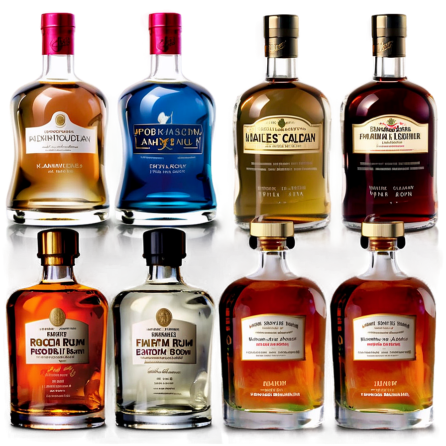 Exotic Rum Flavors Png Hoq PNG Image