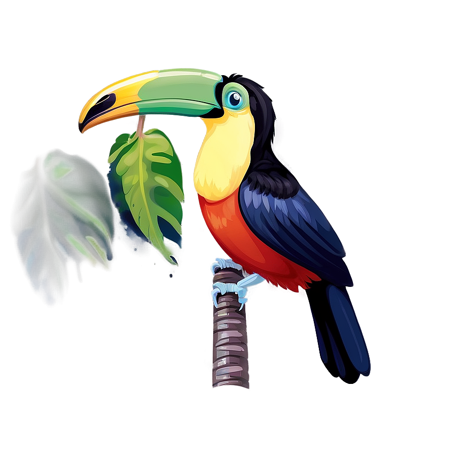 Exotic Toucan Bird Png Gyk PNG Image