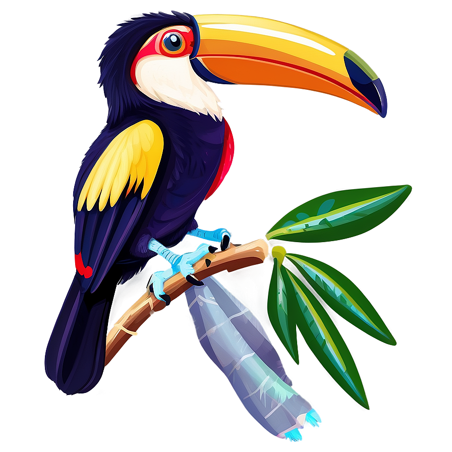 Exotic Toucan Illustration Png 89 PNG Image