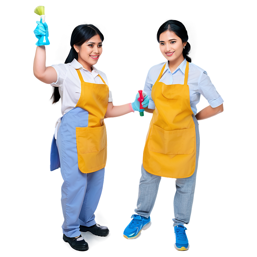 Experienced Maid Cleaner Png 4 PNG Image