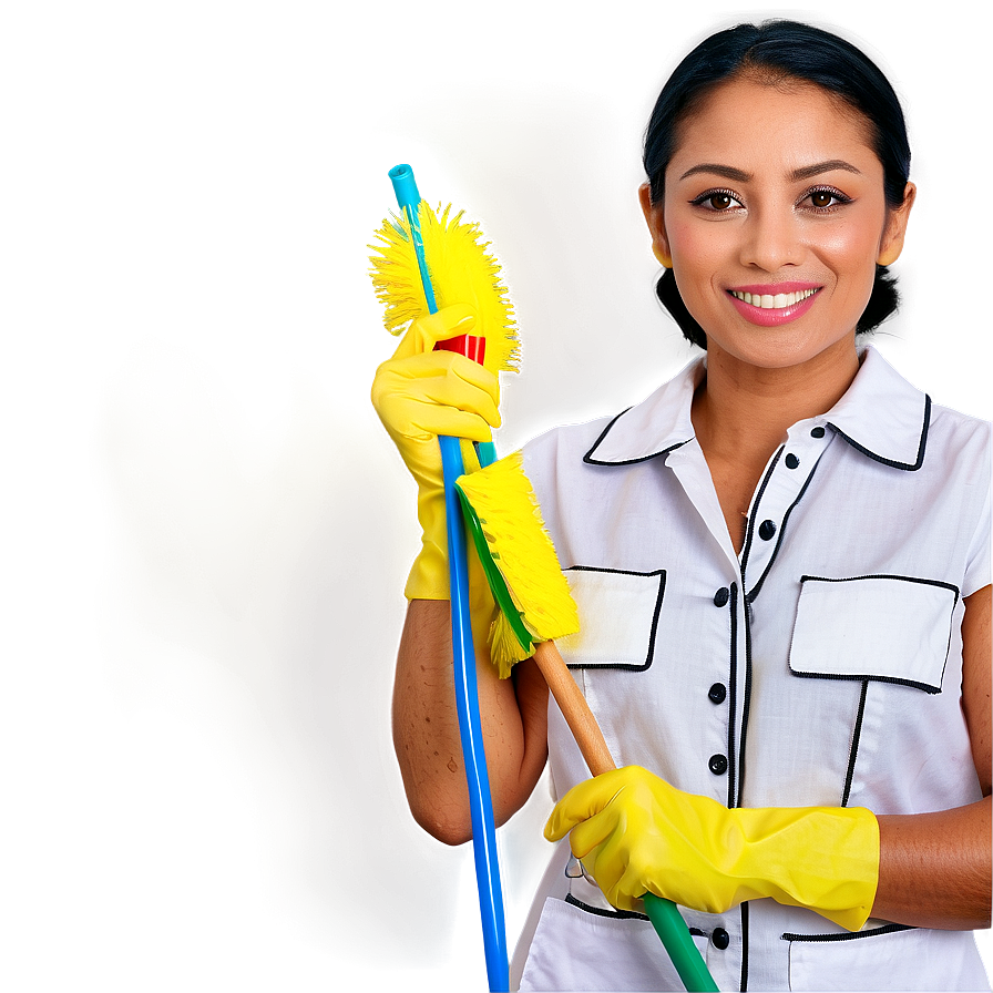 Experienced Maid Cleaner Png Owc66 PNG Image