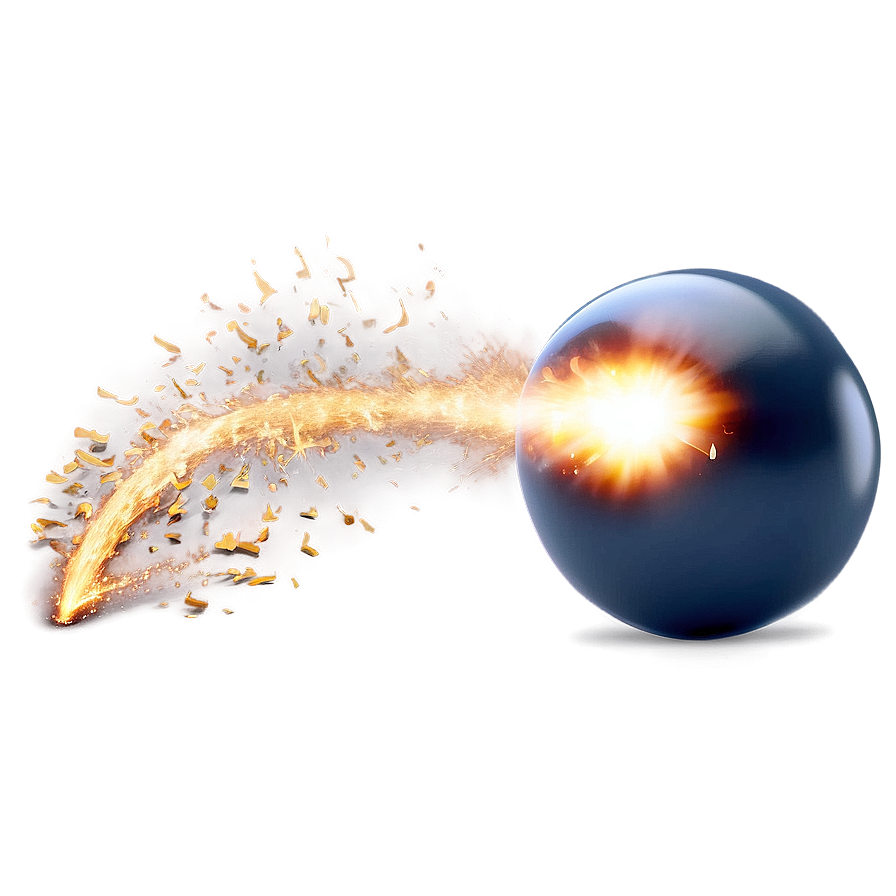 Exploding Cannonball Effect Png Mwf PNG Image