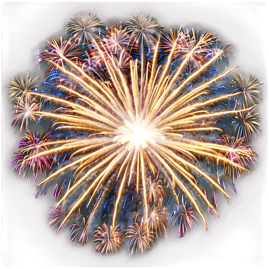 Exploding Fireworks Display Png Lia PNG Image