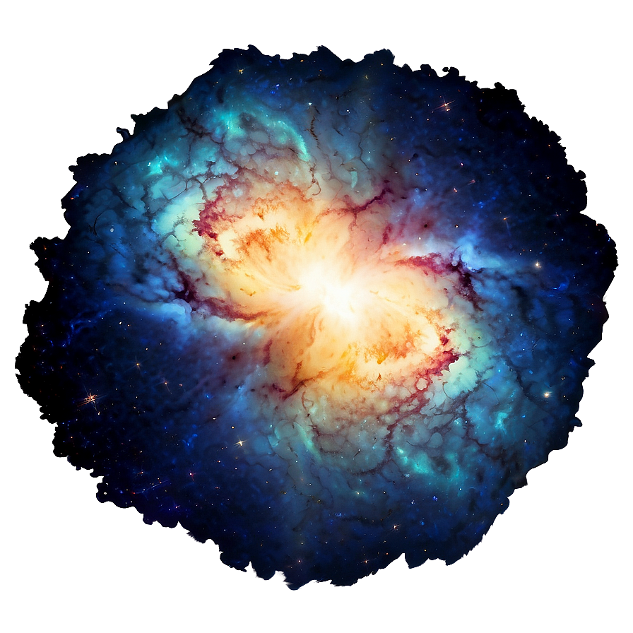 Exploding Galaxy Png Hck PNG Image