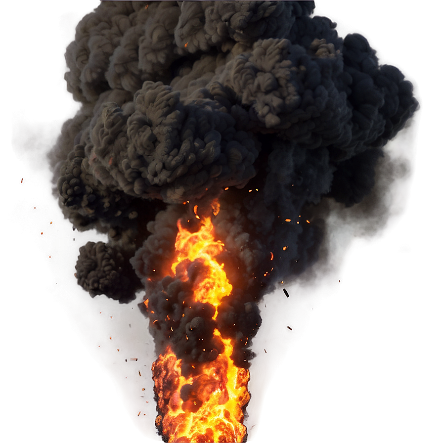 Explosion Fire Effect Png Qvq80 PNG Image