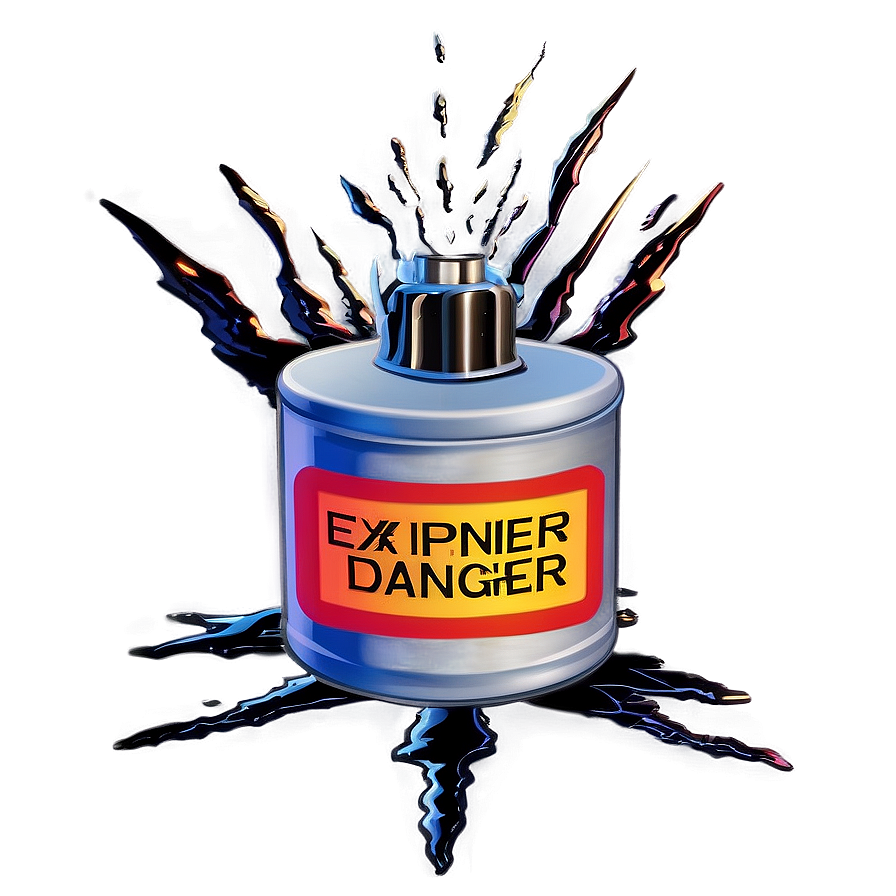 Explosive Material Danger Png 06112024 PNG Image