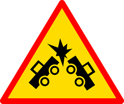 Explosive Materials Transport Warning Sign PNG Image