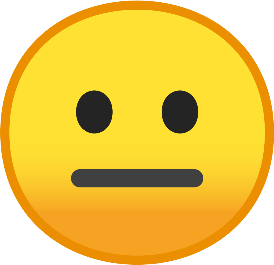 Expressionless_ Face_ Emoji.png PNG Image