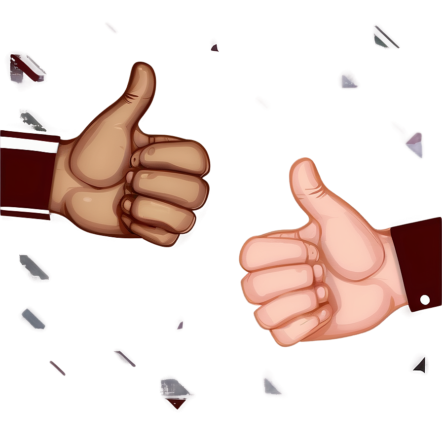 Expressive Thumbs Up Image Png Sco72 PNG Image