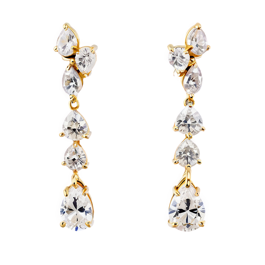 Exquisite Diamond Earrings Png 57 PNG Image