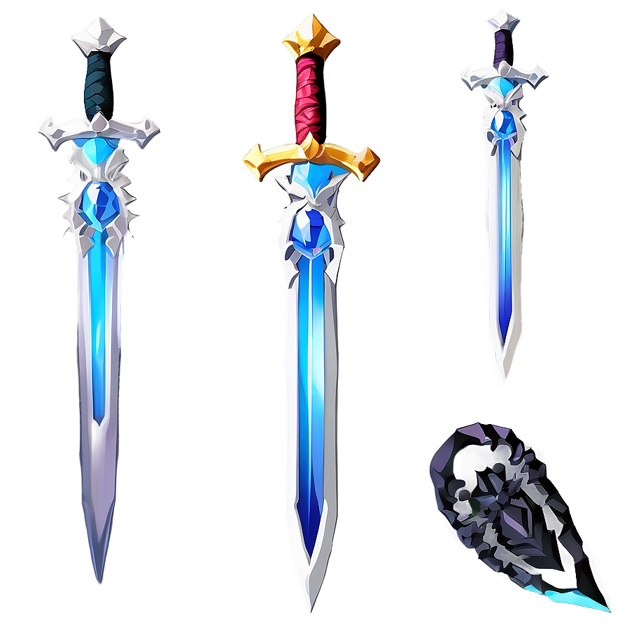 Exquisite Diamond Sword Png Pfp56 PNG Image