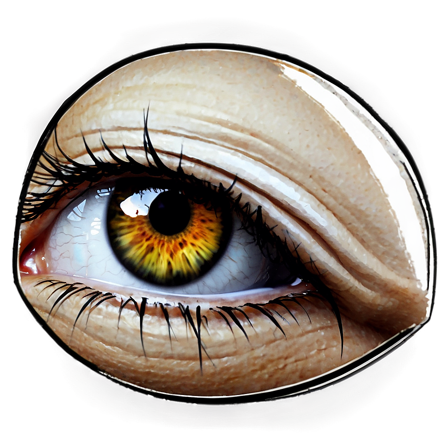 Eye Sketch Artwork Png Yoj25 PNG Image