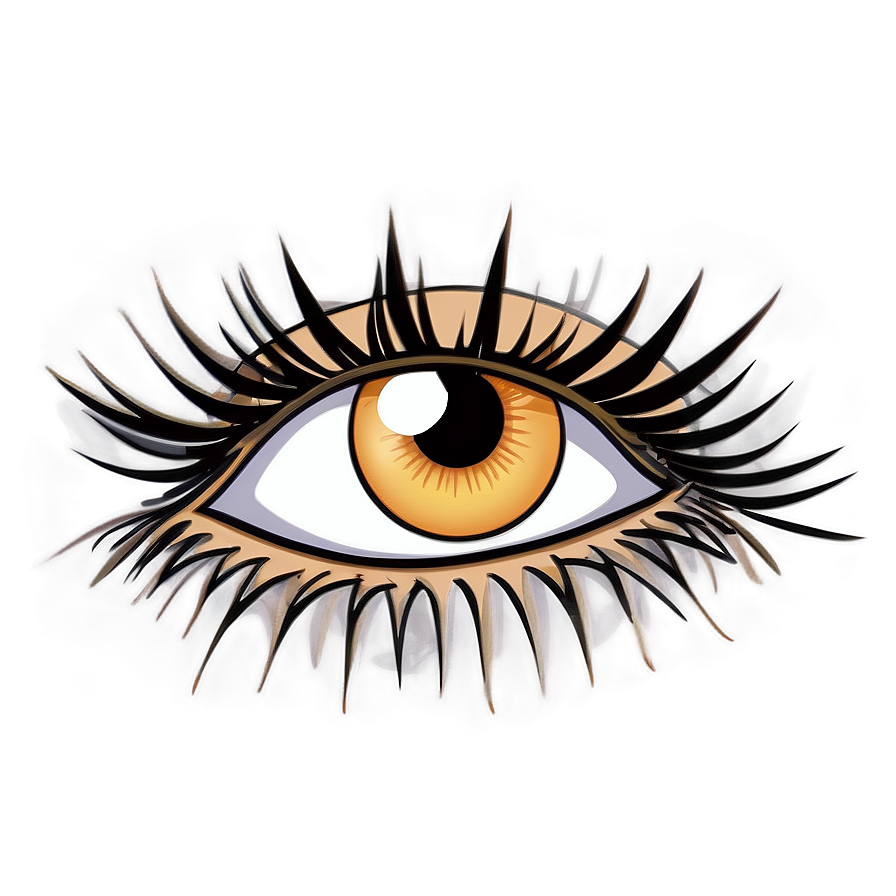 Eyelash Drawing Png 05252024 PNG Image