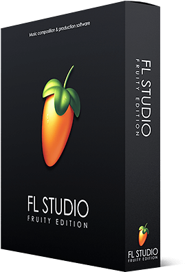 F L Studio Fruity Edition Box PNG Image