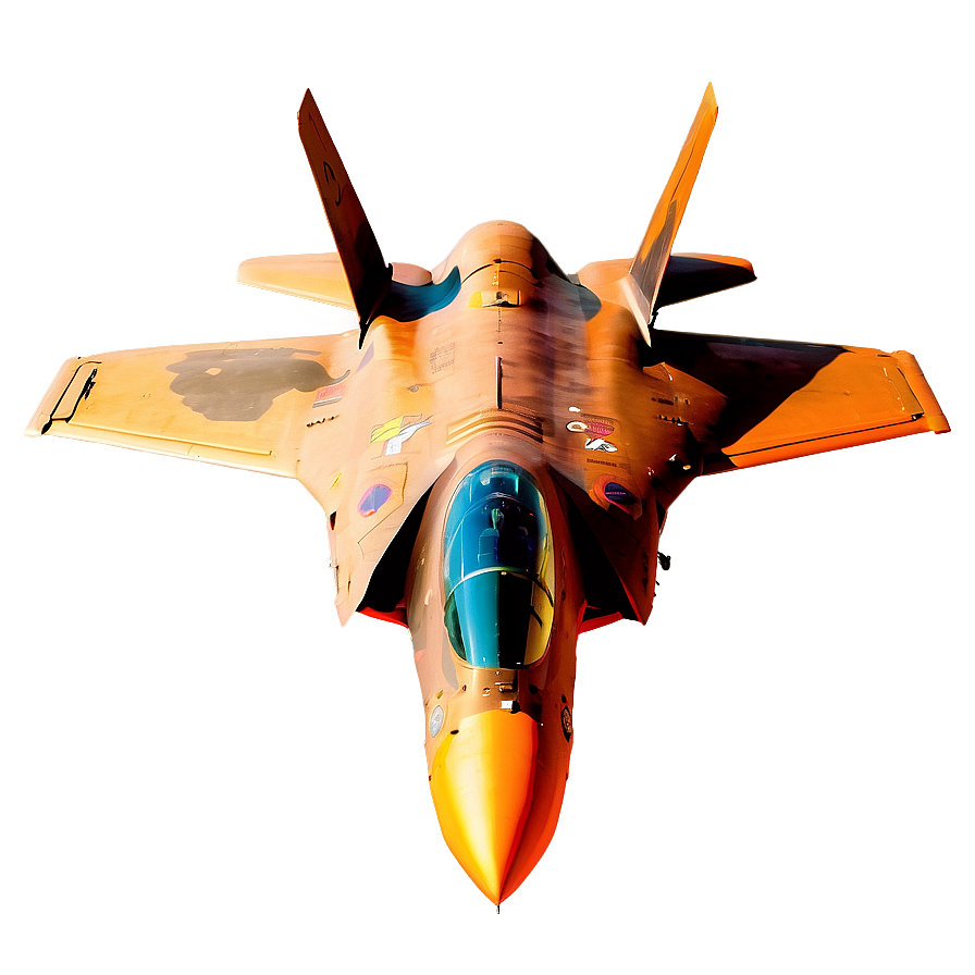 F35 Jet Side View Png Ndd55 PNG Image