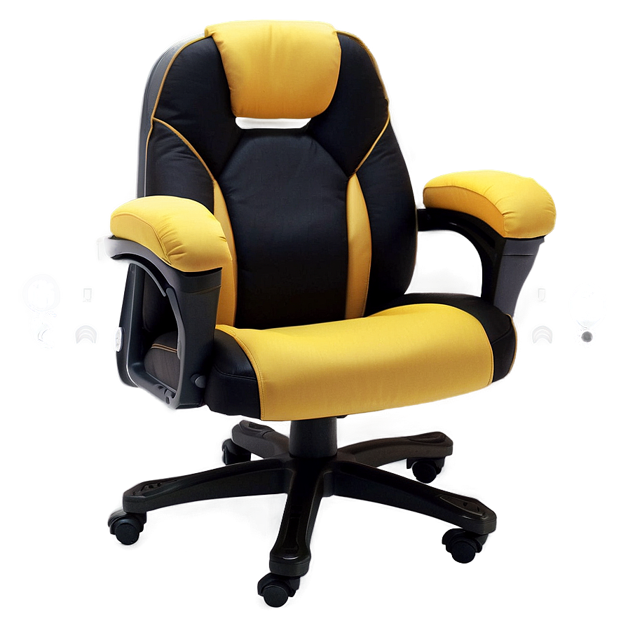 Fabric Gamer Chair Png Vde32 PNG Image