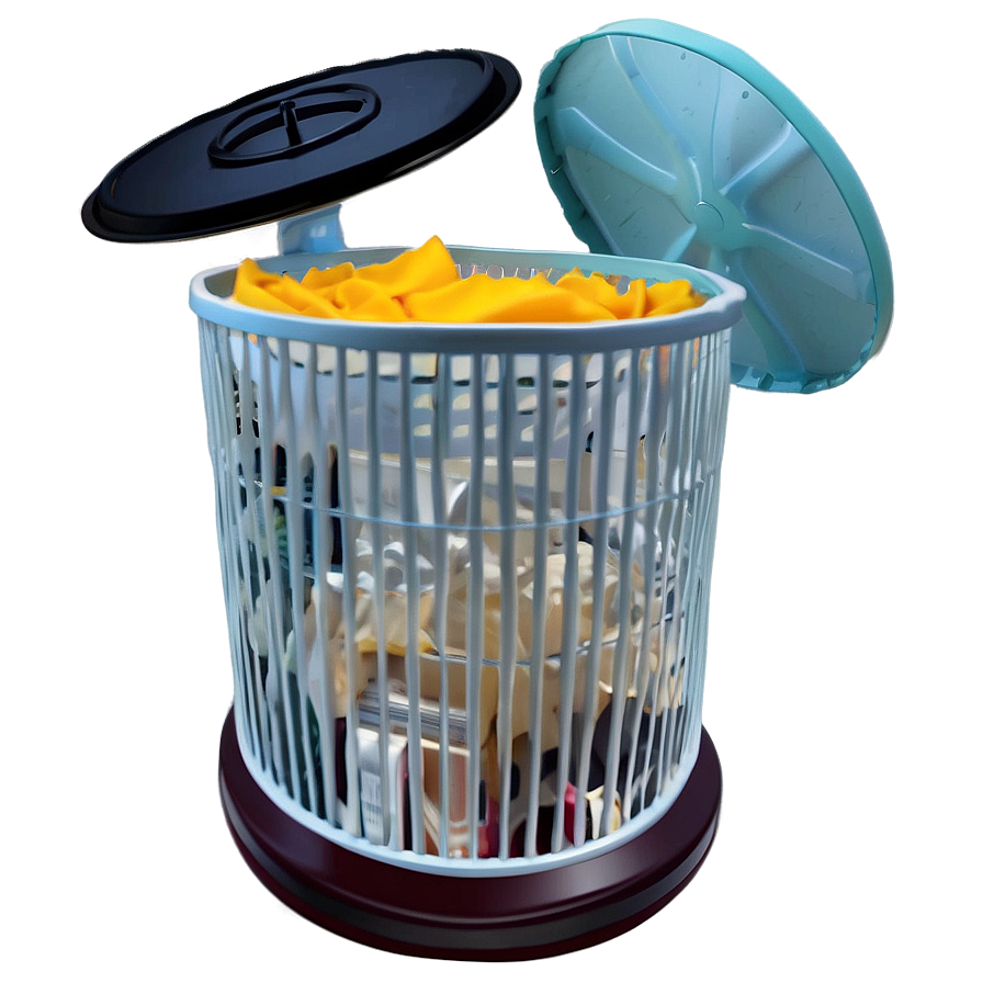 Fabric Trash Bin Preview Png Dby13 PNG Image