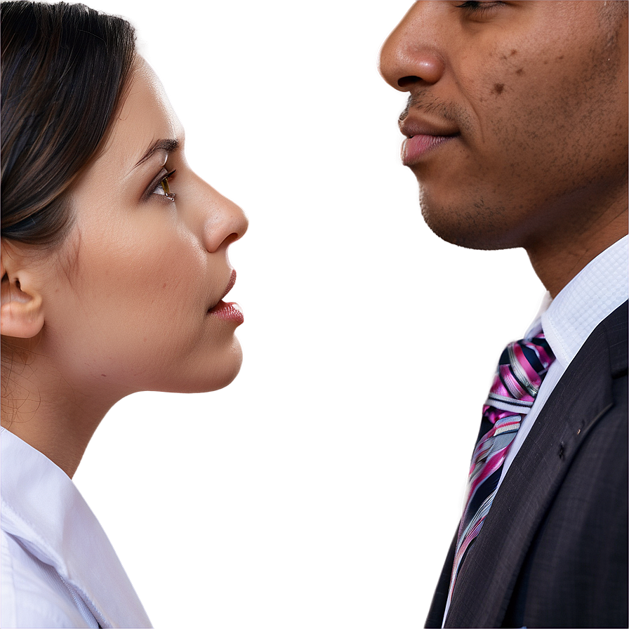 Face To Face Debate PNG Image