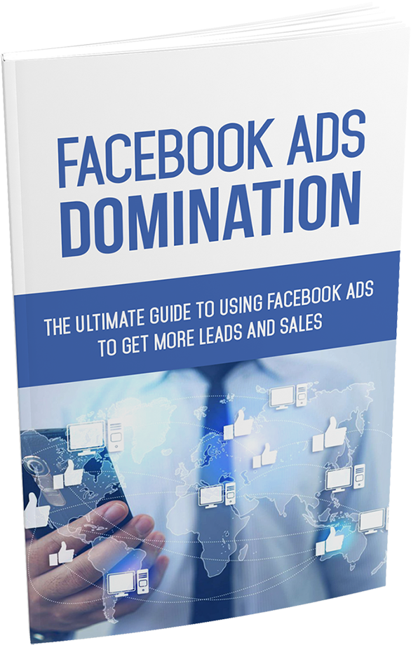 Facebook Ads Domination Guide Cover PNG Image