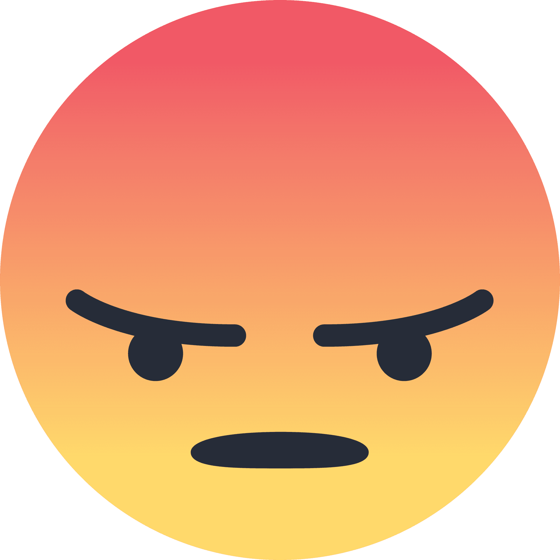 Facebook Angry Emoji PNG Image