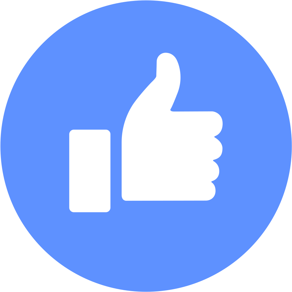 Facebook Like Icon PNG Image