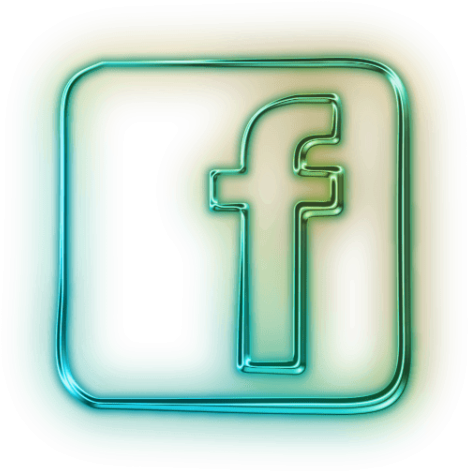 Facebook Logo Artistic Rendering PNG Image