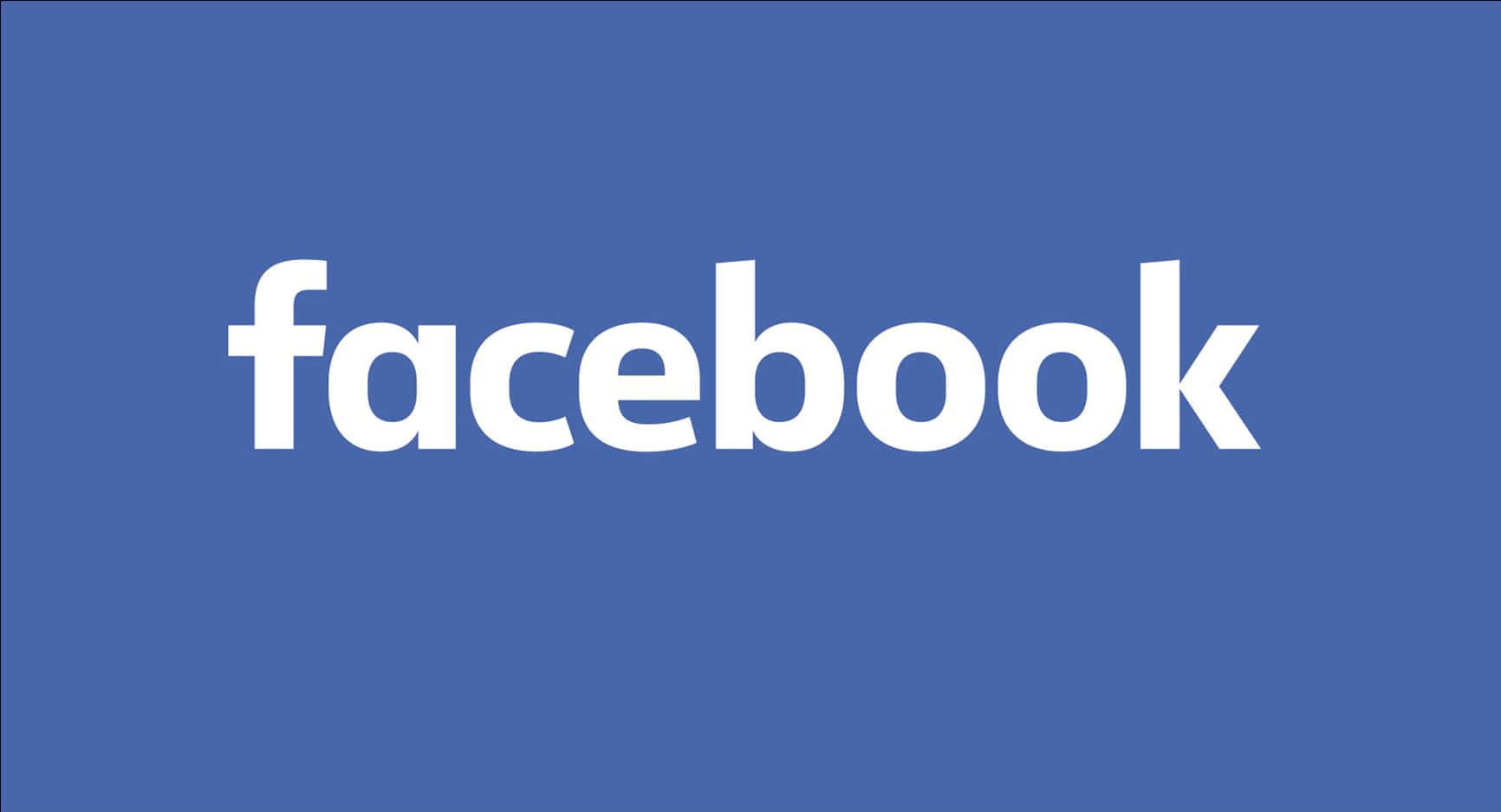 Facebook Logo Blue Background PNG Image