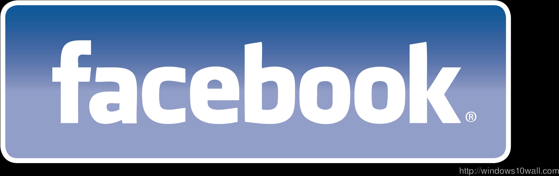 Facebook Logo Transparent Background PNG Image