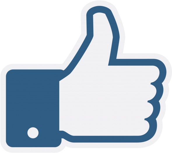 Facebook Thumb Up Icon PNG Image