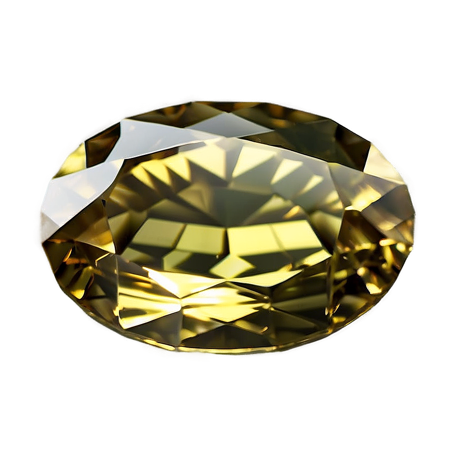 Faceted Citrine Jewel Png 19 PNG Image