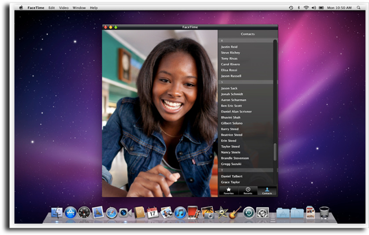 Facetime Video Call Screen PNG Image