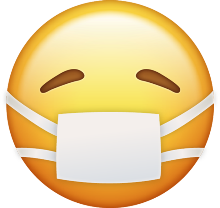 Facewith Medical Mask Emoji PNG Image