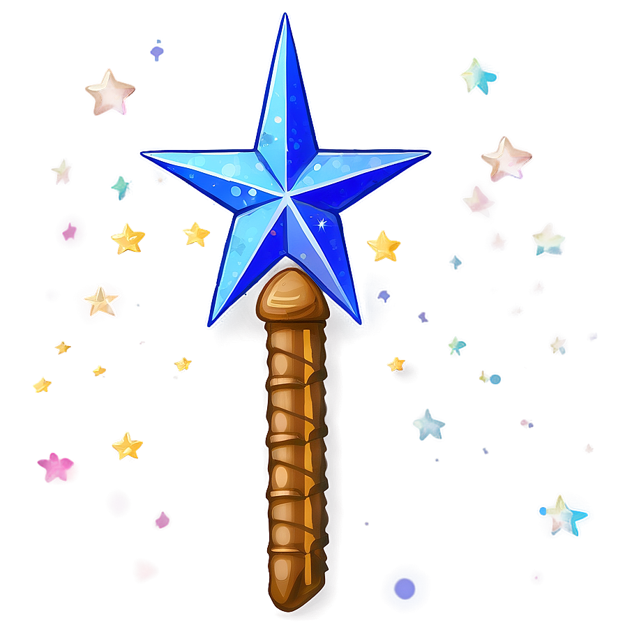 Fairy Star Wand Png Sxy PNG Image