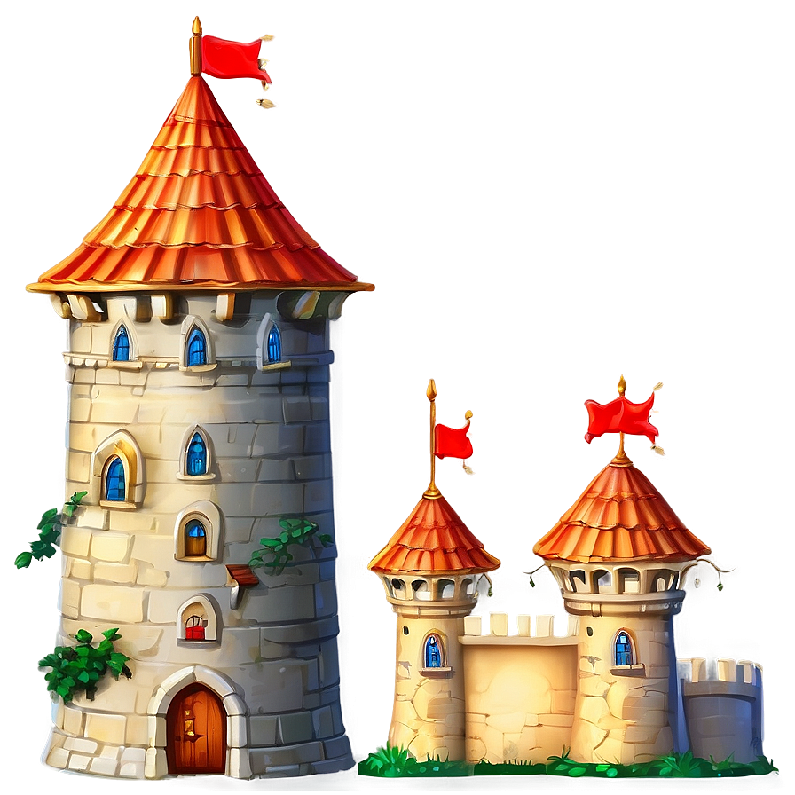 Fairy Tale Castle Tower Png 05242024 PNG Image