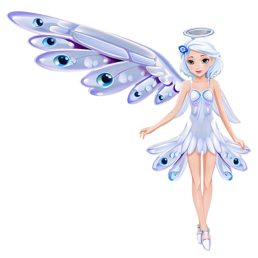 Fairy With Angel Wings Png Dad PNG Image