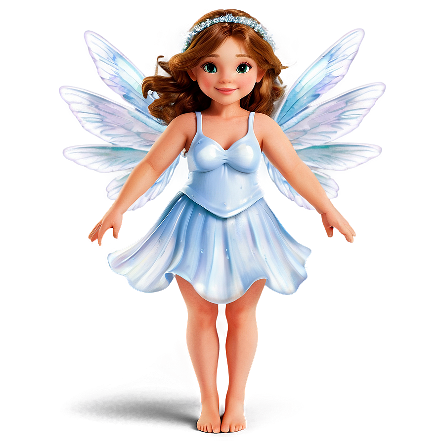 Fairy With Angel Wings Png Ybn PNG Image