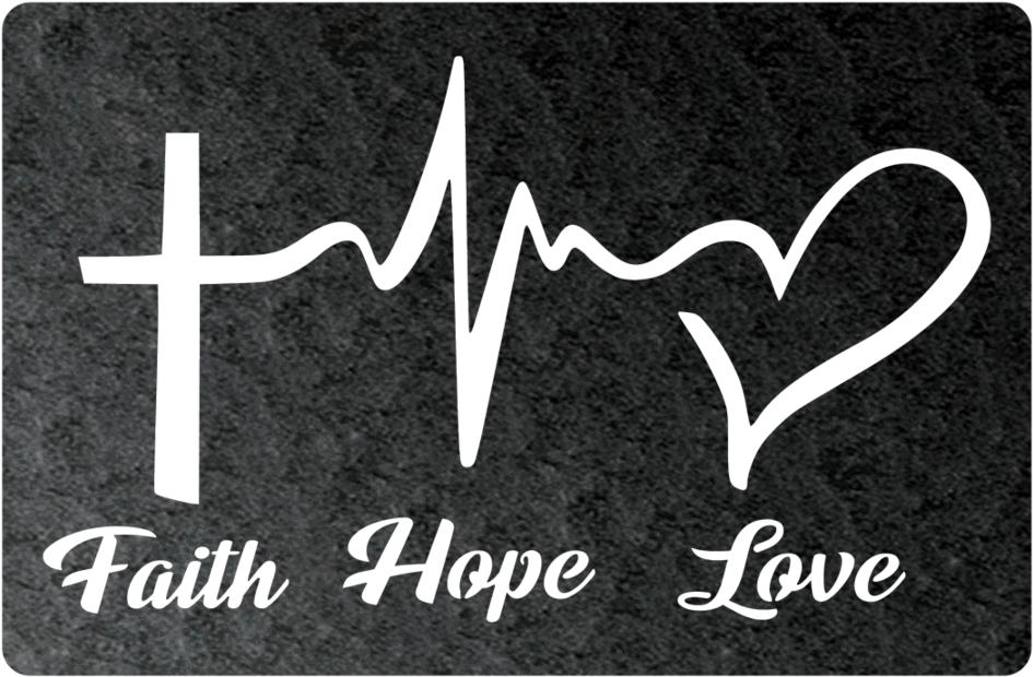 Faith Hope Love Graphic PNG Image