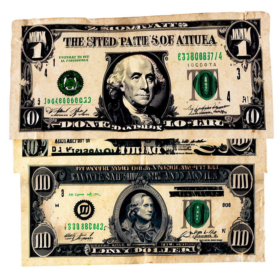 Fake Dollar Bills Png 06132024 PNG Image