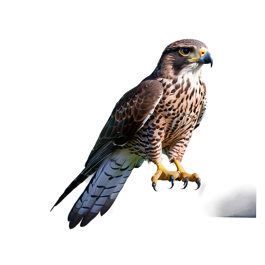 Falcon In Clouds Png Liy23 PNG Image