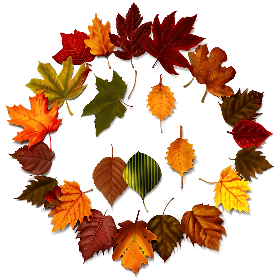 Fall Leaves C PNG Image