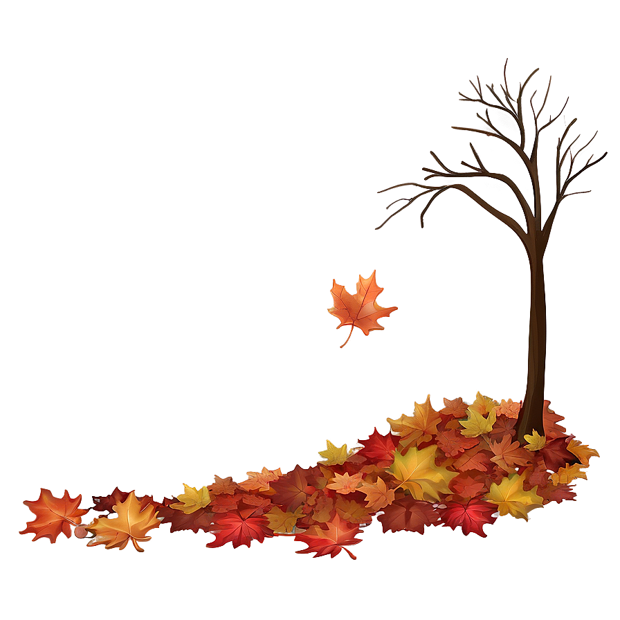 Fall Leaves Carpet Png 05042024 PNG Image