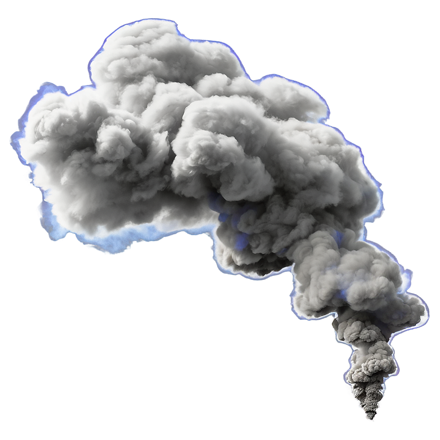 Falling Smoke Clouds Png Yba9 PNG Image