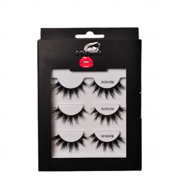 False Eyelashes Pack Product Display PNG Image