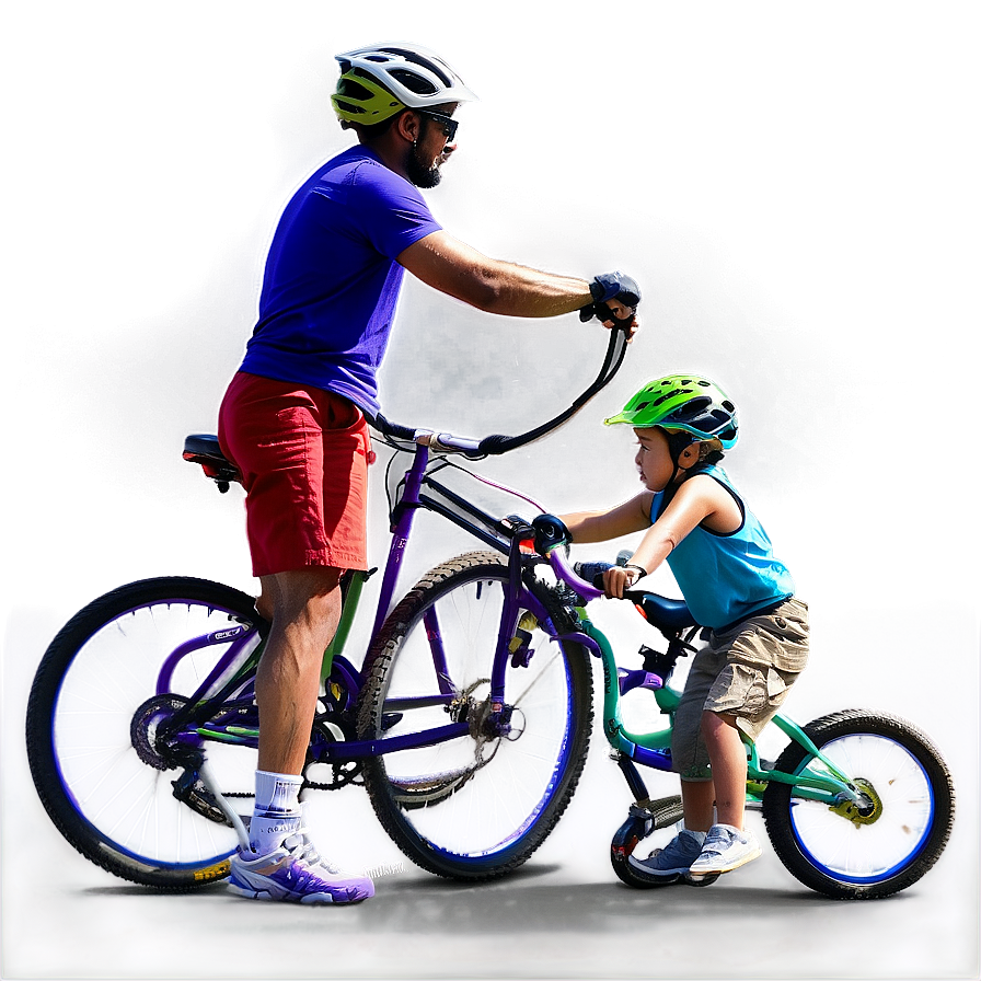 Family Biking Day Out Png 76 PNG Image