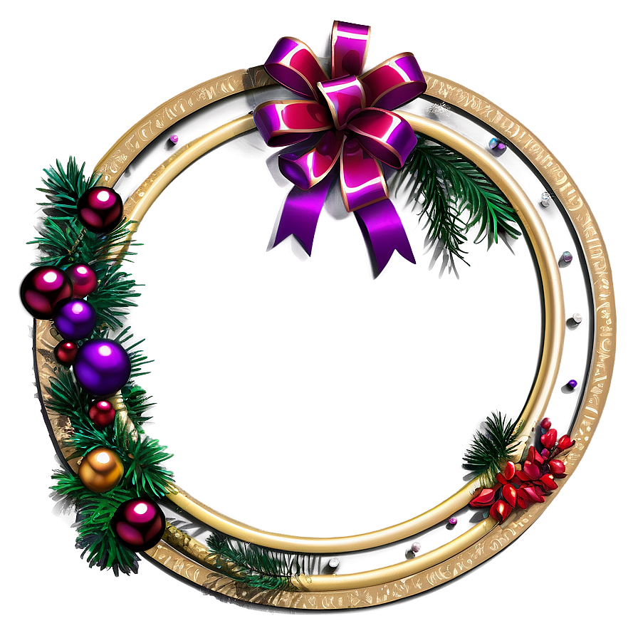 Family Christmas Frame Png 86 PNG Image